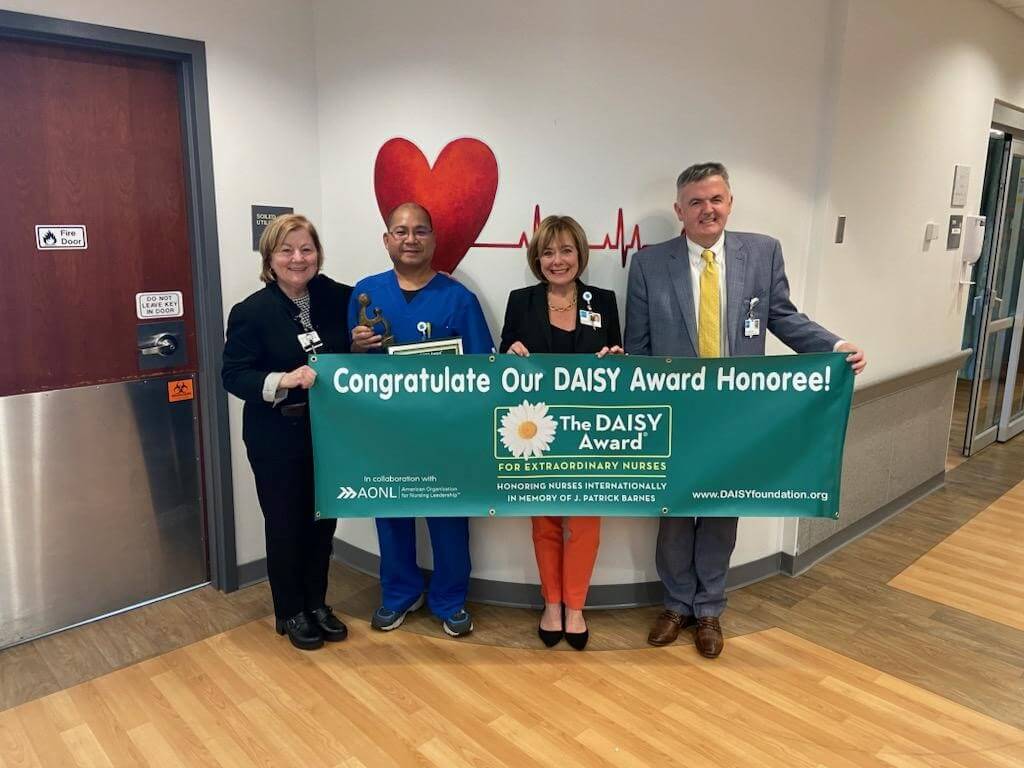 Hospital for Special Care Recognizes Exceptional Nurse with The DAISY
